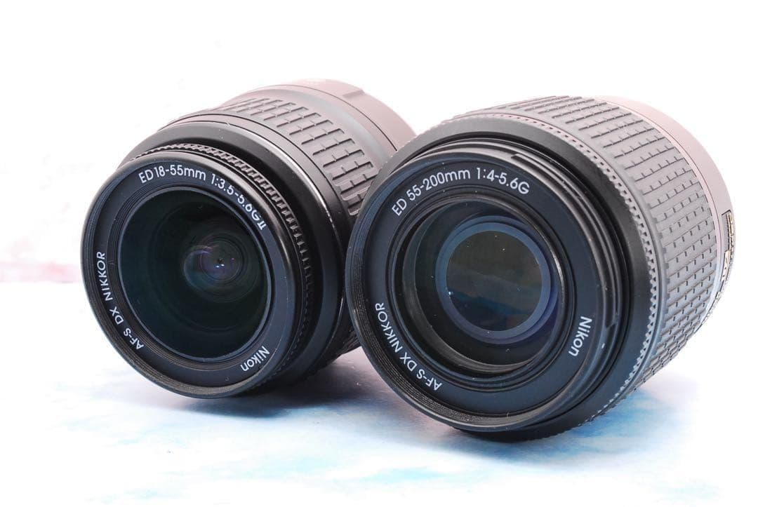 Nikon D40X★デビュー向け★Wレンズ★一眼レフカメラ★バッテリー2個