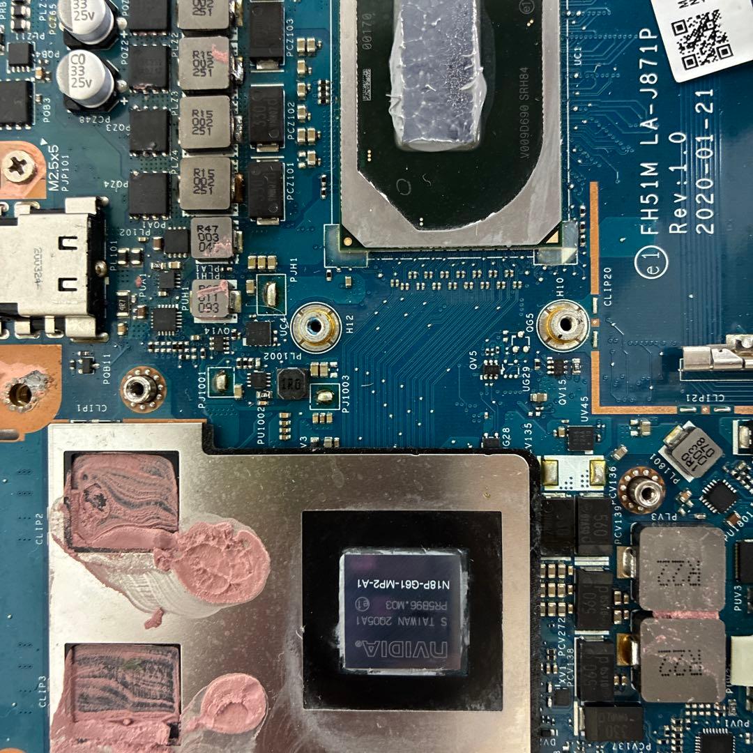 ジャンク　Acer Nitro 5 AN515-55-53AG