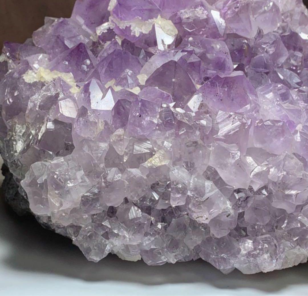 ALLSALE☆ブラジル産☆ラベンダーアメジスト原石クラスター