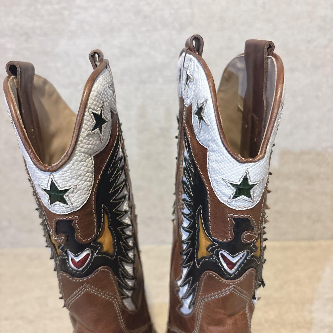 希少 DOLCE&GABBANA ドルチェ&ガッパーナ ウエスタンブーツ