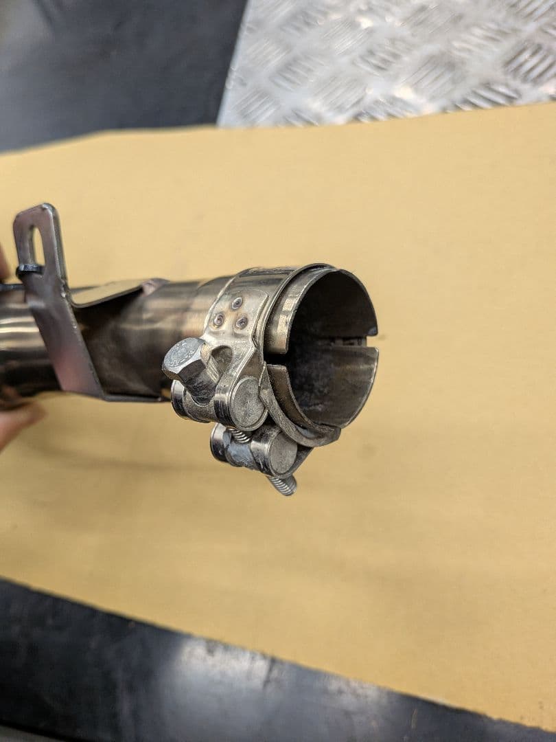 セロー250 DELTA バレル4 マフラー オプションバッフル付き