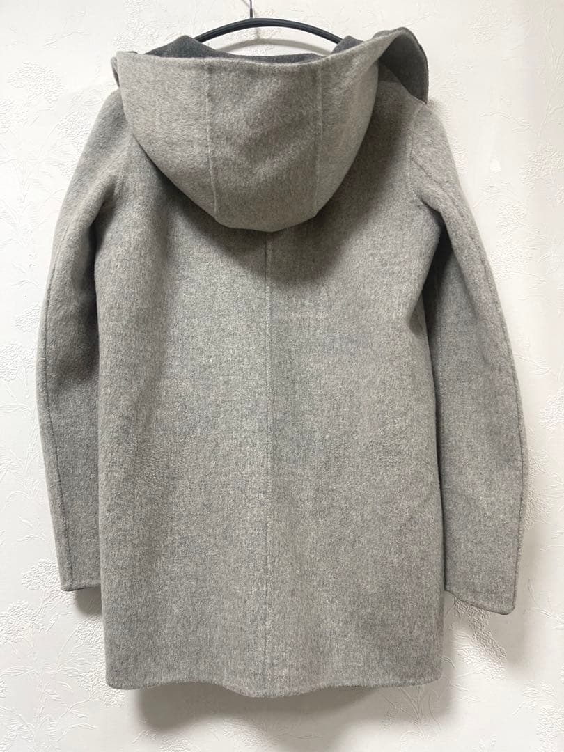 theory セオリー　カシミヤブレンド　ダブルフェイス　フーデットコート