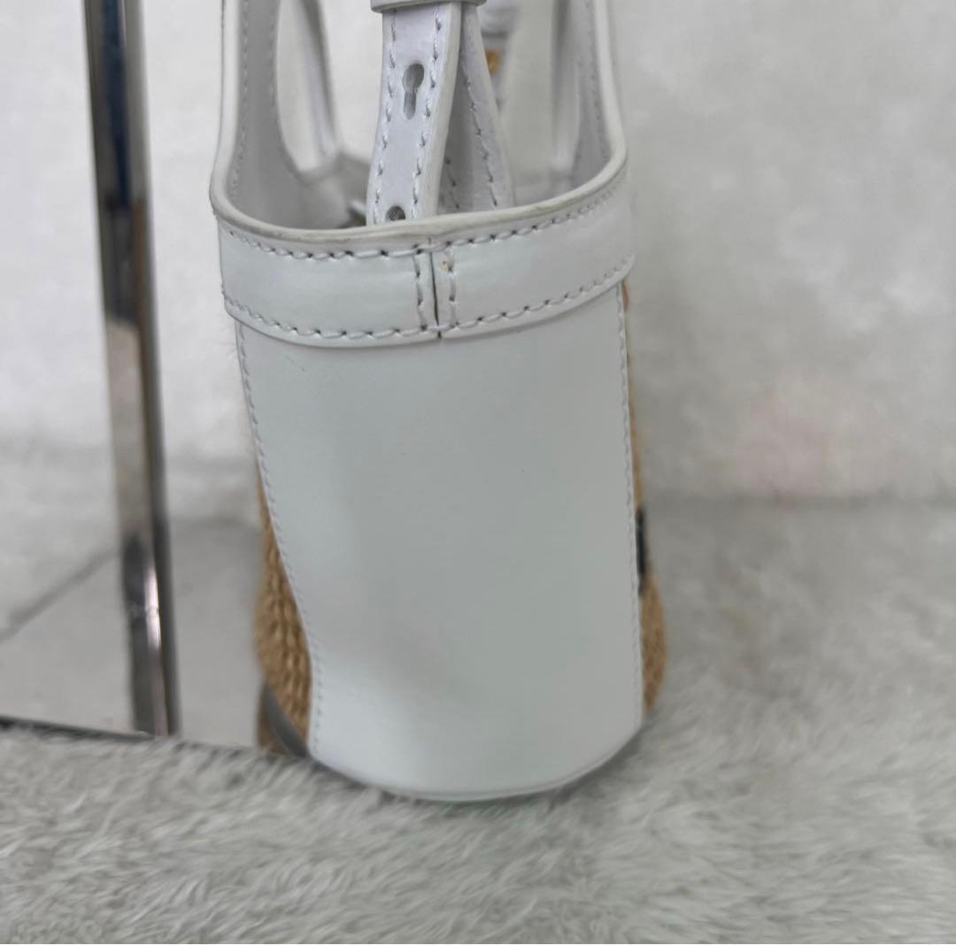 MARNI かごバッグ ホワイト/ベージュ