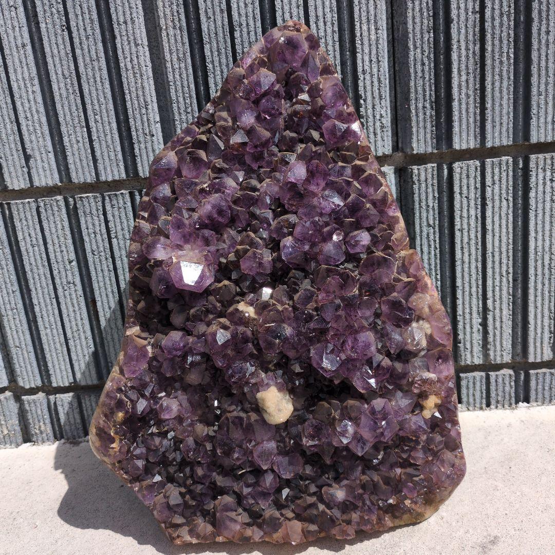 アメジスト クラスター 約8kg 紫水晶 天然石 パワーストーン 原石