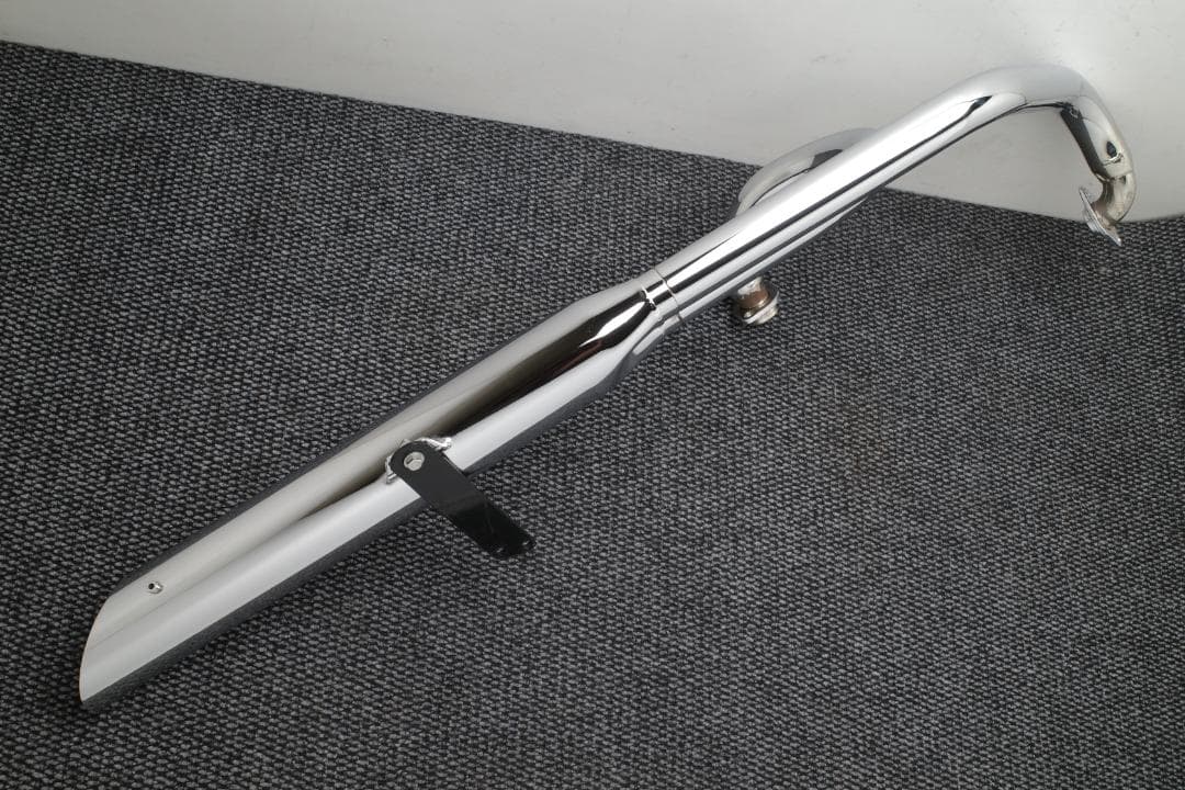 ドラッグスター250 ケンテック 極太スラッシュカット2IN1 マフラー 90Φ