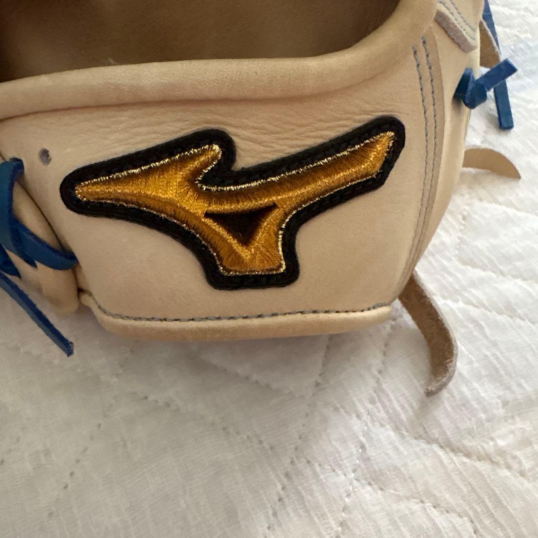 Mizuno 軟式グローブ 右投げ用クリーム色