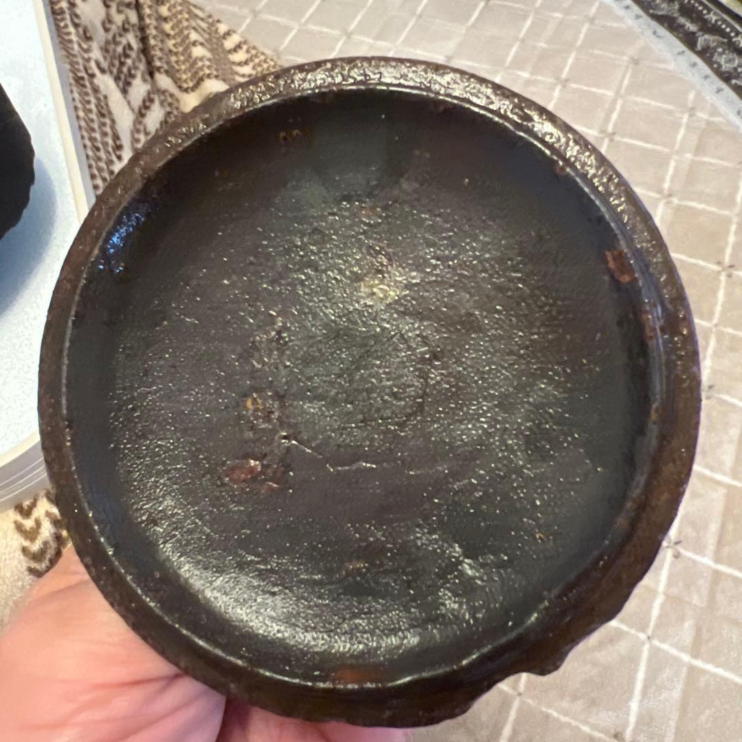 時代鉄瓶　煎茶道