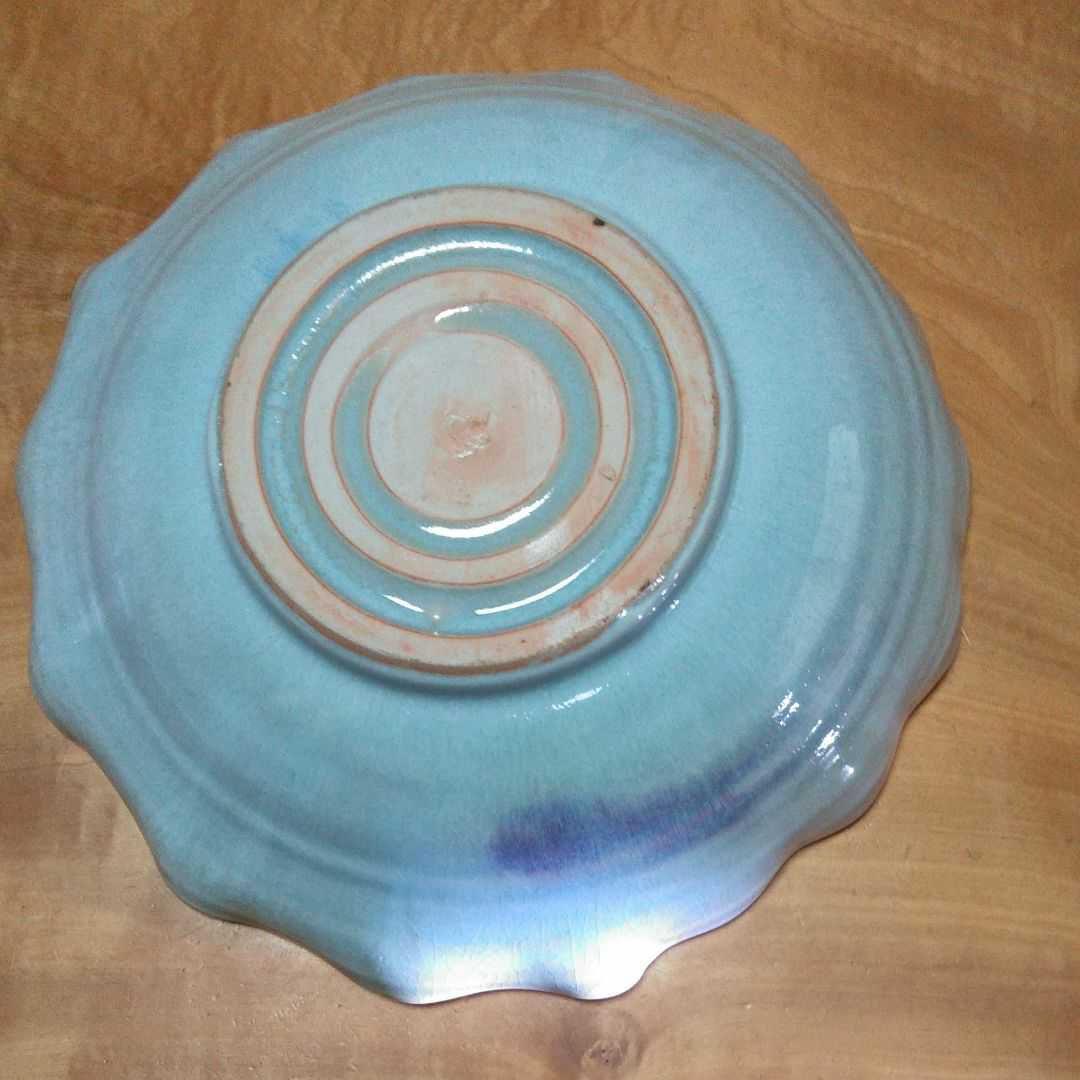 お値下げ　陶芸作家　大鉢　食器　焼き物　陶器　NHK学園　茶花の里　大皿