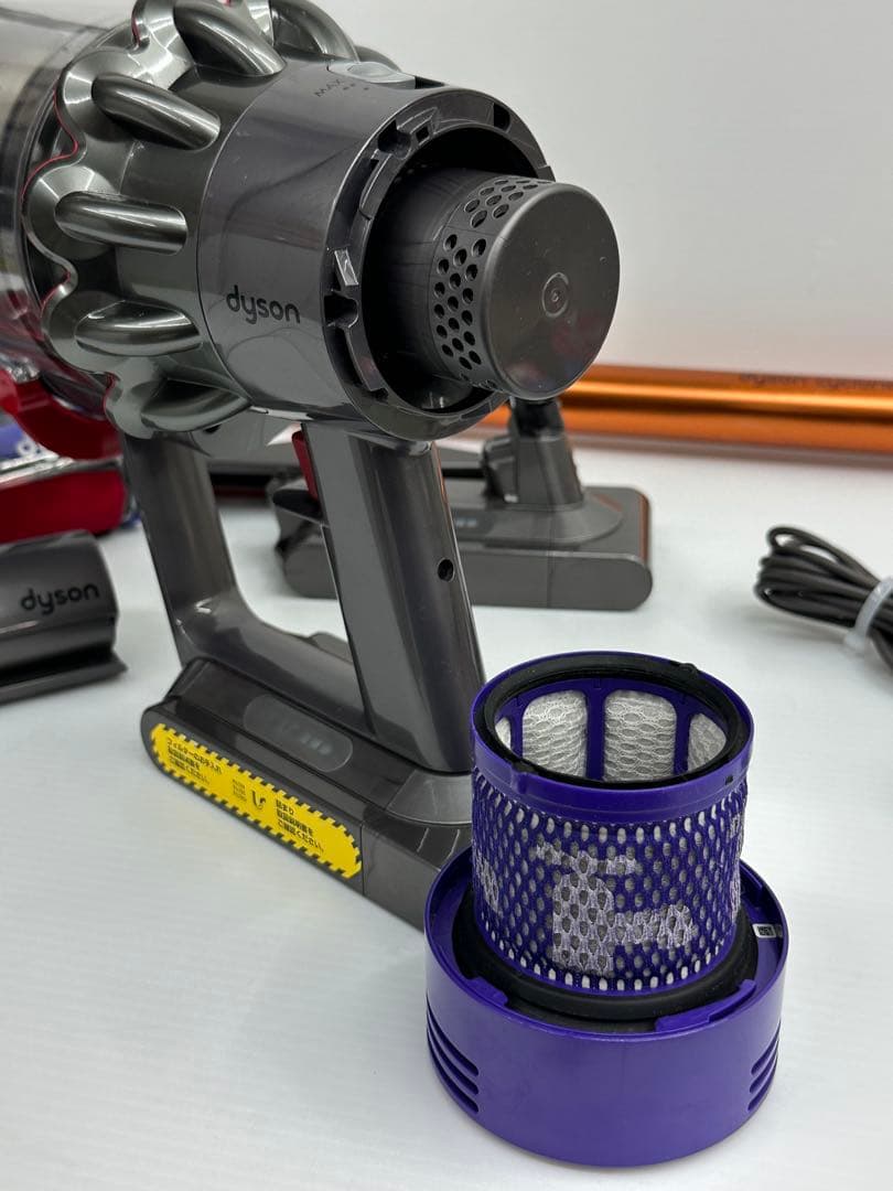 動作保証品　ダイソン　掃除機　SV12 本体　純正品　フルセット　中古　美品