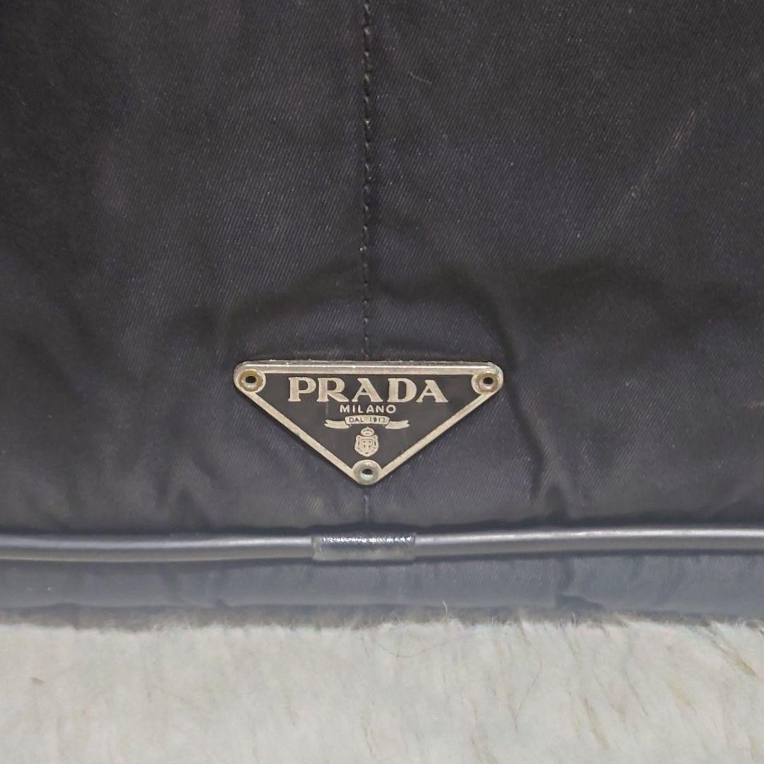 【希少】プラダ ビジネスバッグ ブリーフケース ナイロン 三角ロゴプレート