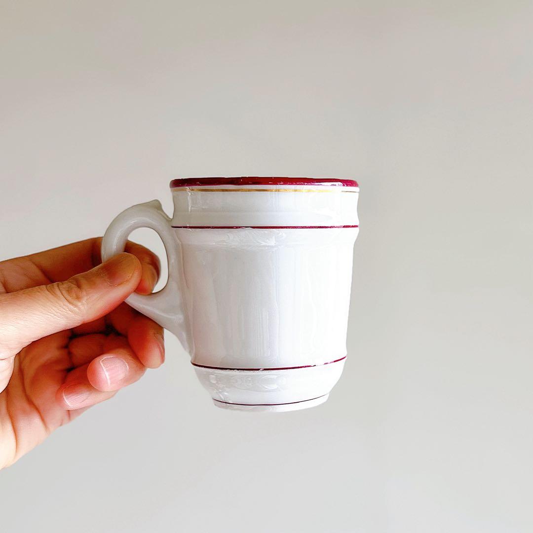 フランス アンティーク ブリュロ コーヒーカップ