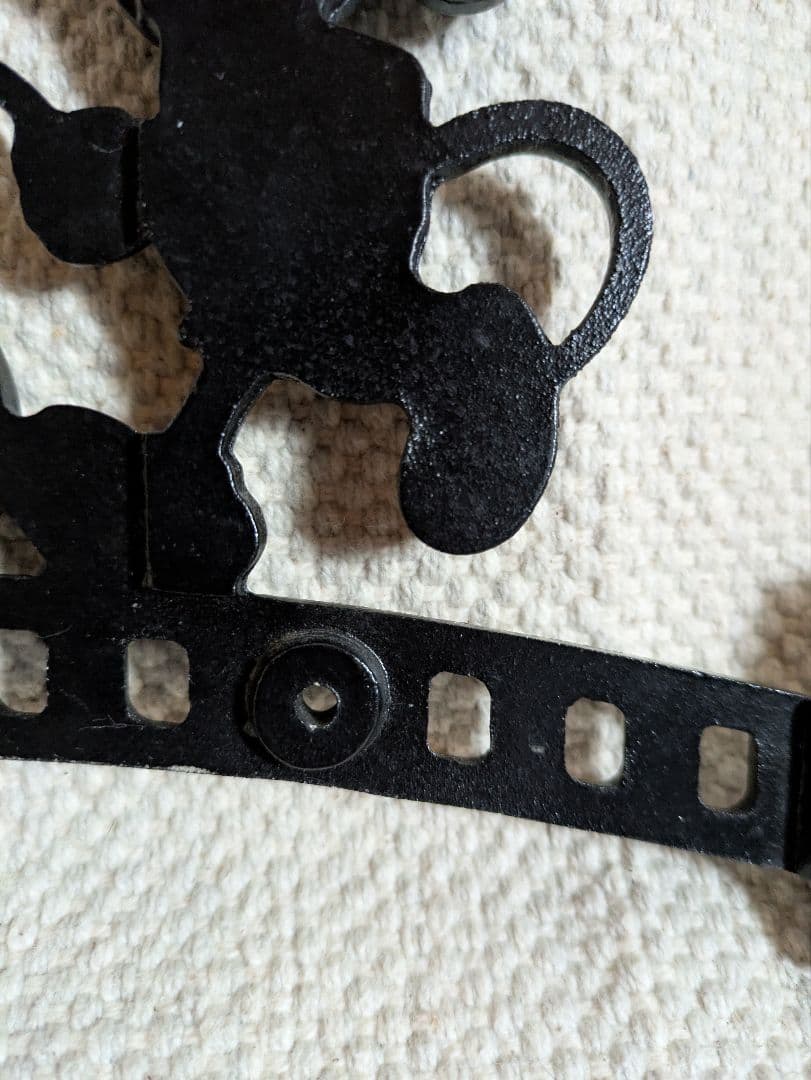 Disney ミッキーマウス インテリアプレート／鋳物