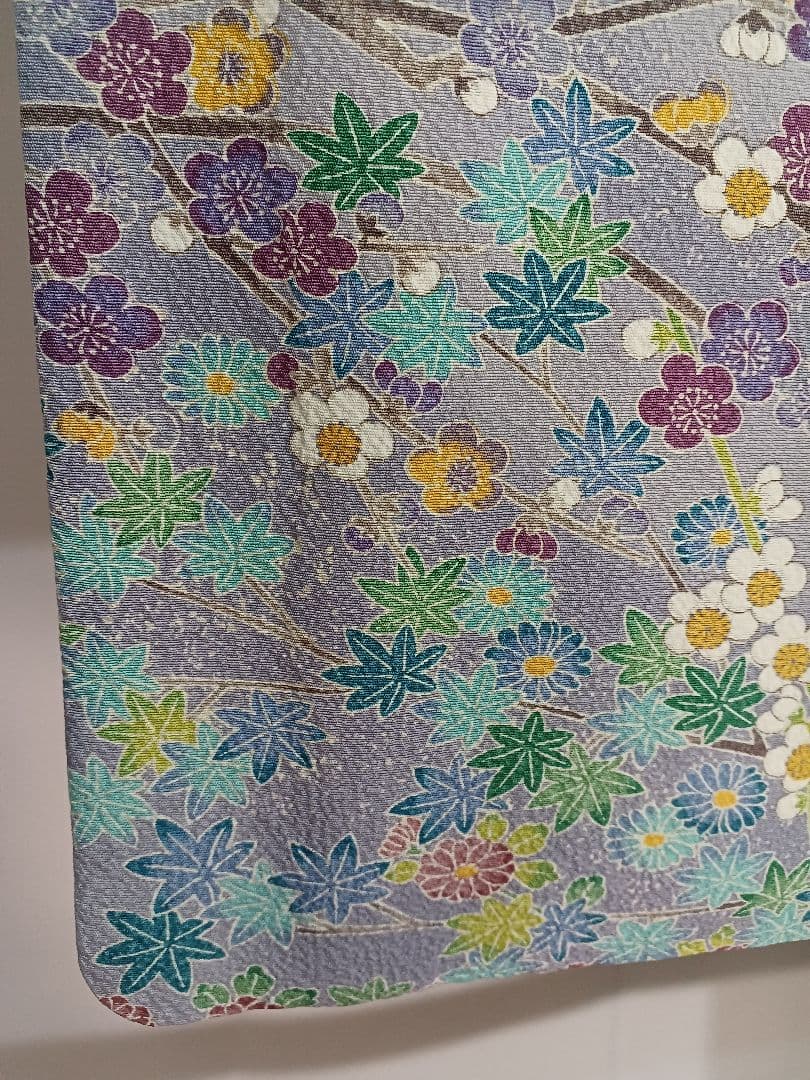 ［小紋］中古美品　加賀友禅　K-146