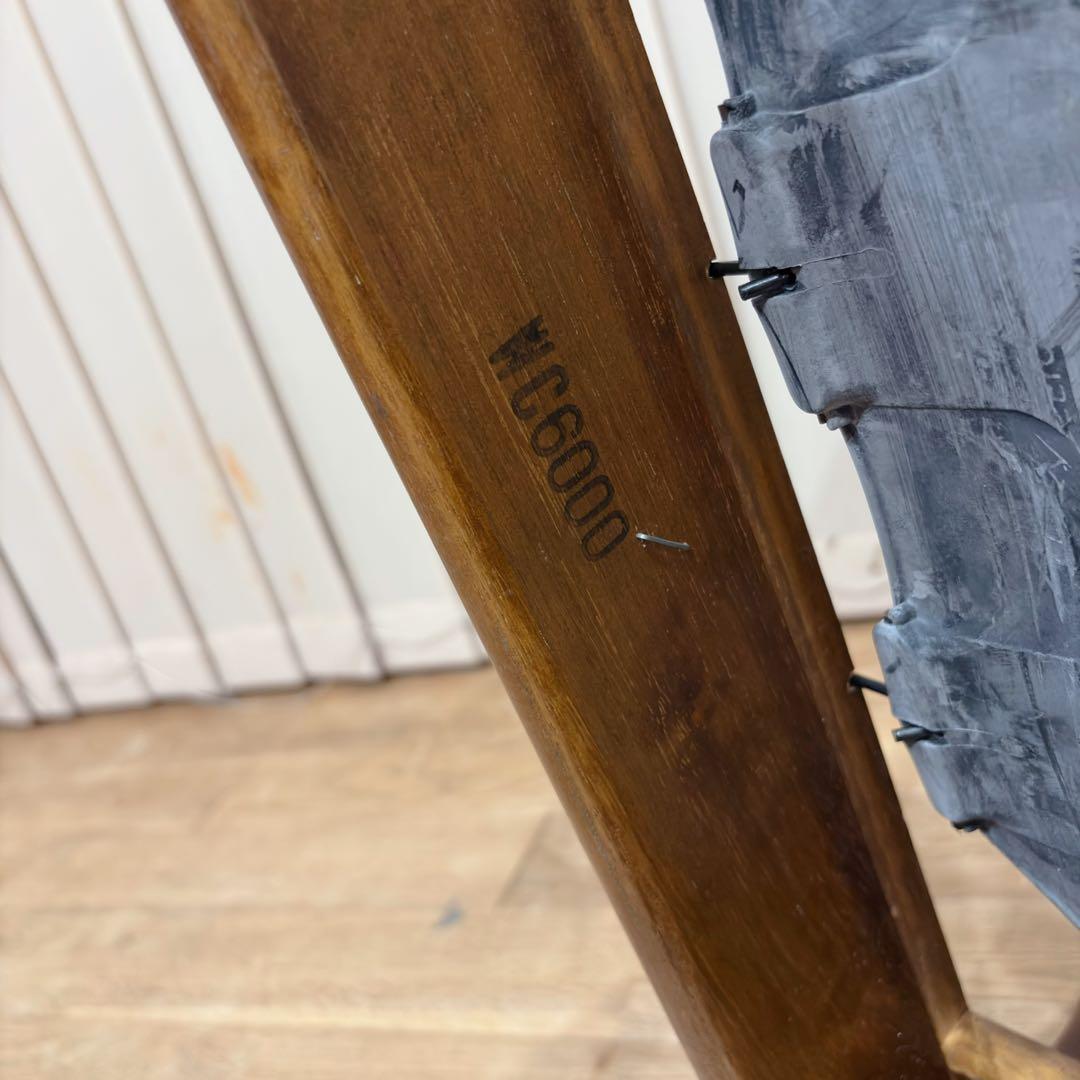 ②美品 カリモク WC6000 肘掛け椅子 1P一人掛けソファ 花柄 コロニアル