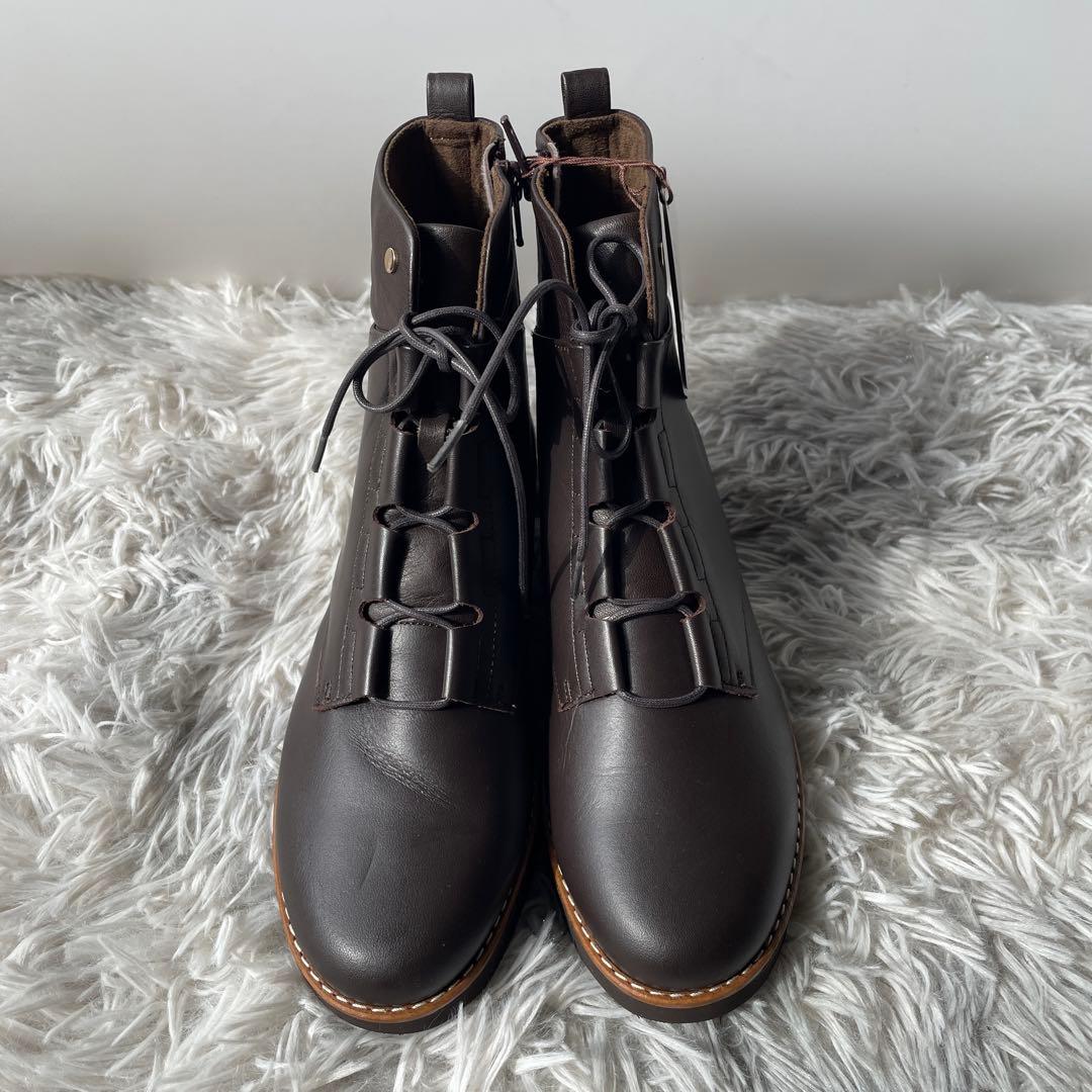 【ほぼ未使用】ペダラ レースアップブーツ