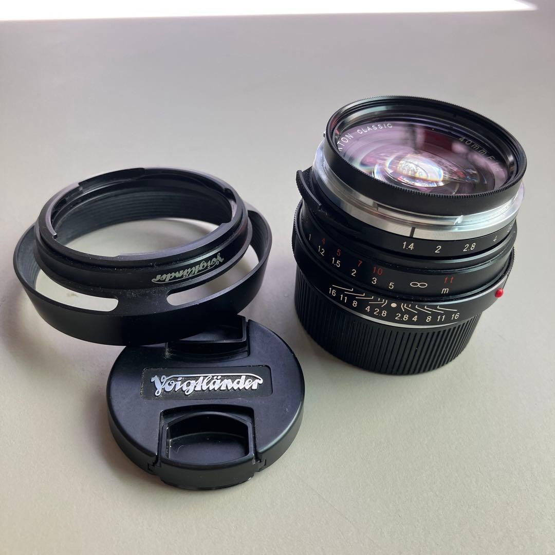 Voigtlander NOKTONclassic 40mm F1.4 ノクトン