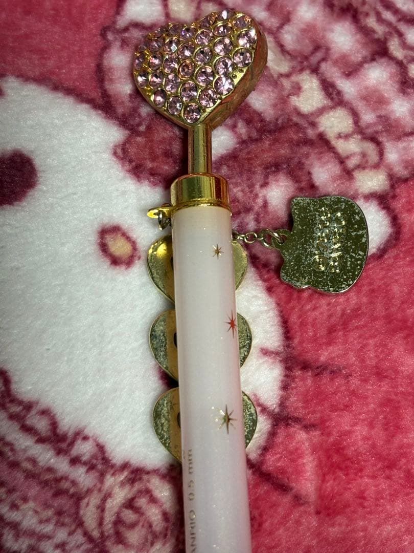 サンリオ　ハローキティ　キラデコシャープペンボールペンハートSP レア【希少】