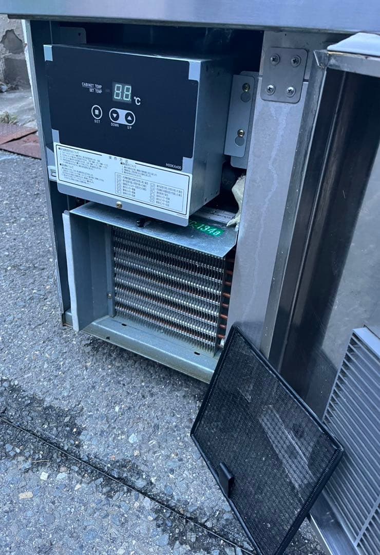 22年 業務用 フクシマ 舟形シンク コールドテーブル LNC-120RM-SC