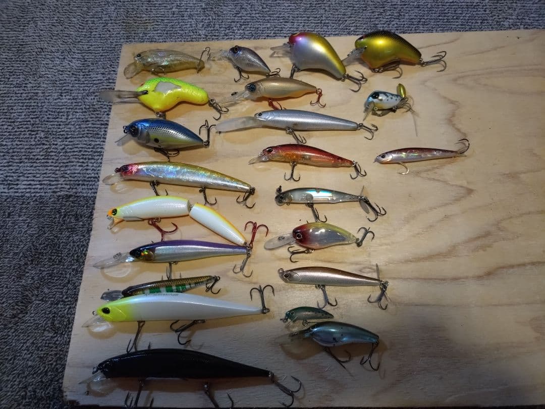 バス釣り引退セットハードルアー　オールドもあります