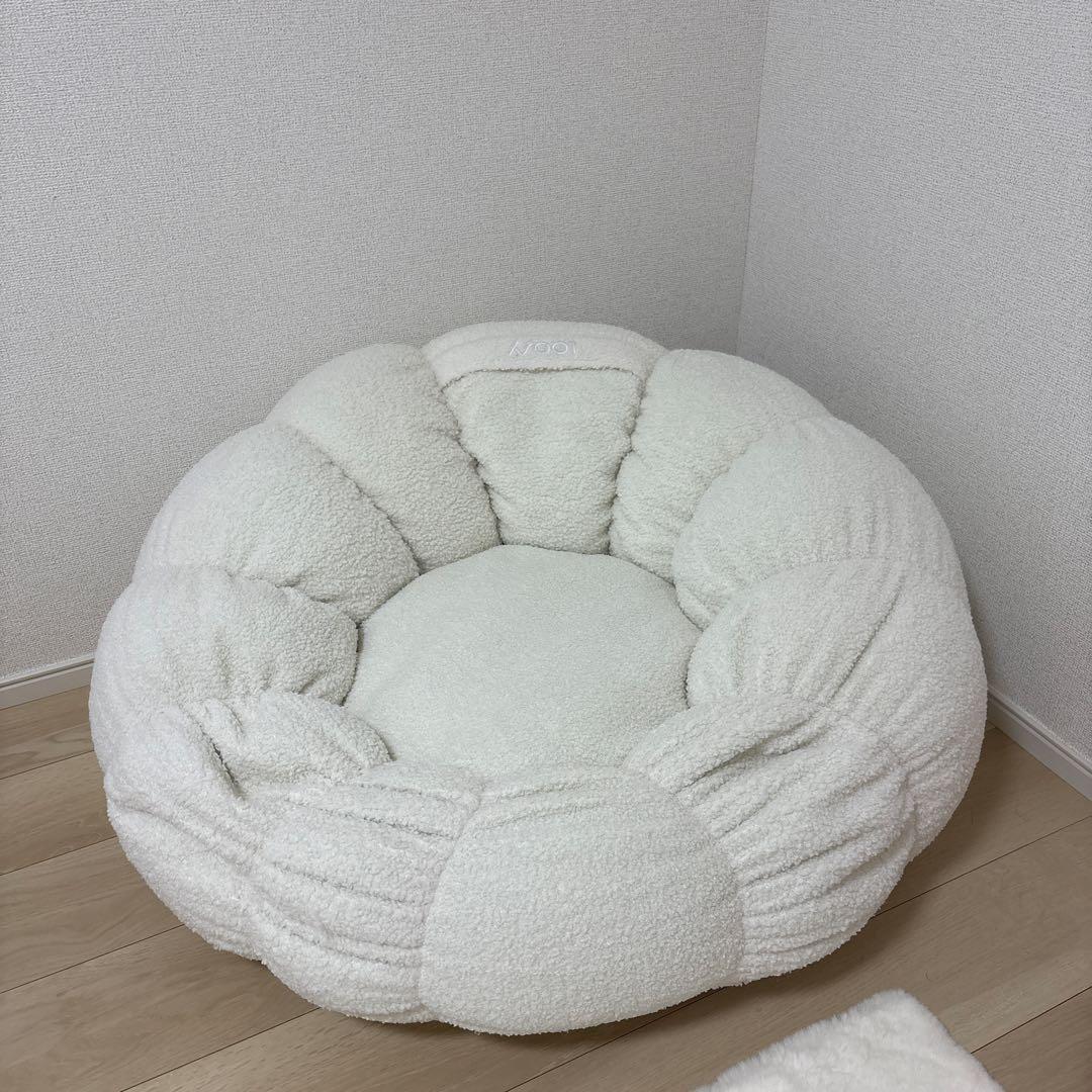 ANEMONE ビーズソファ アイボリー