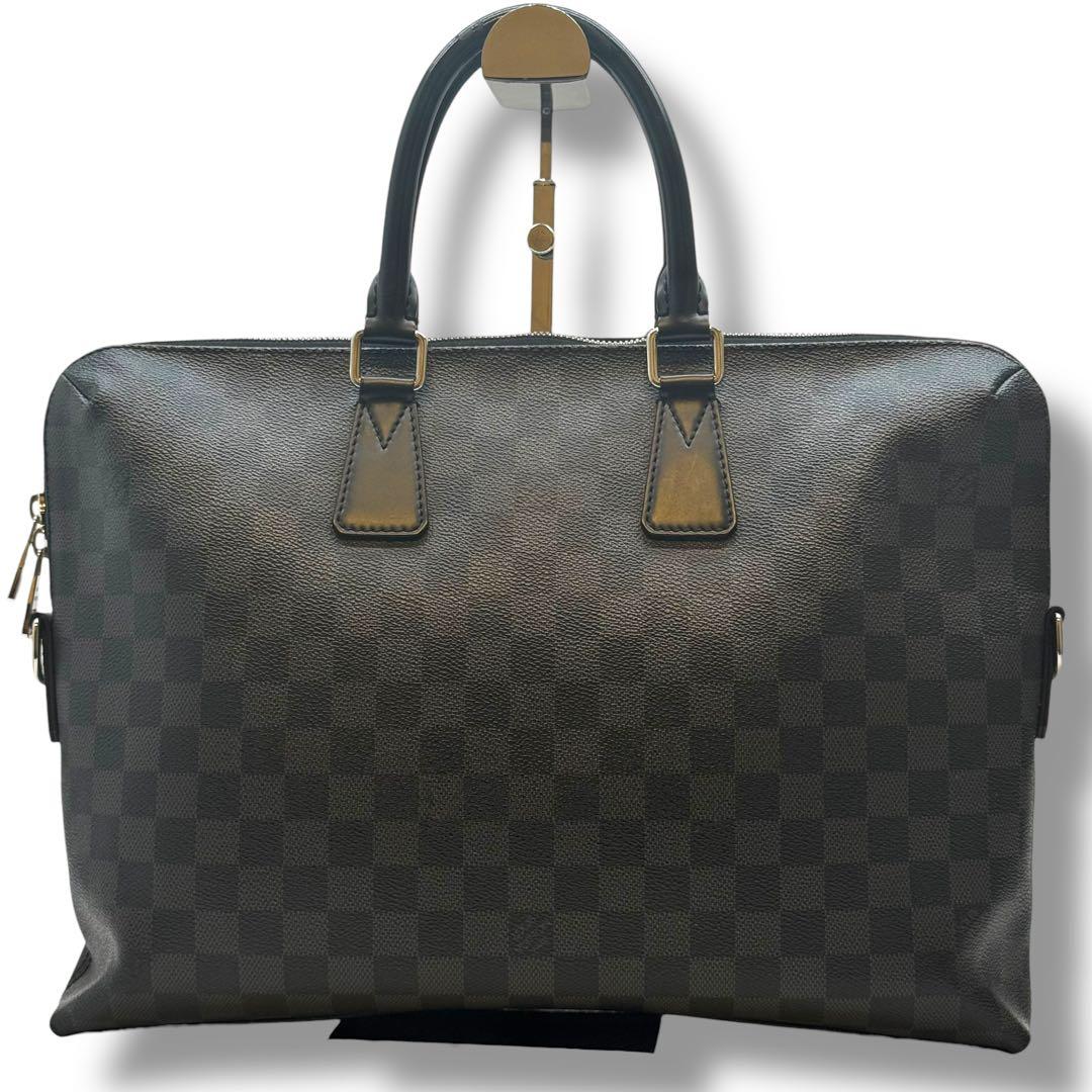 極美品✨ルイヴィトン ダミエ グラフィット ポルトドキュマン ジュール 2way