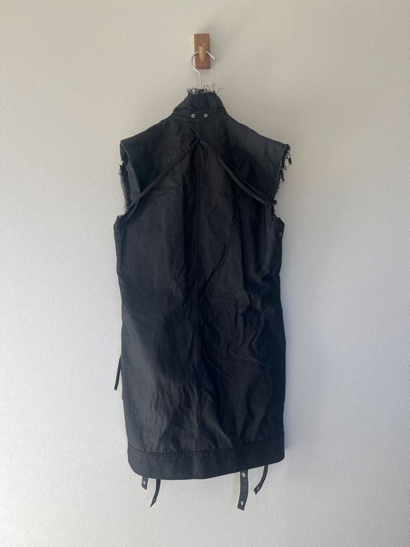 OSSA MONDO　オッサモンド　デニム風　ジレ　グランジ　ベスト