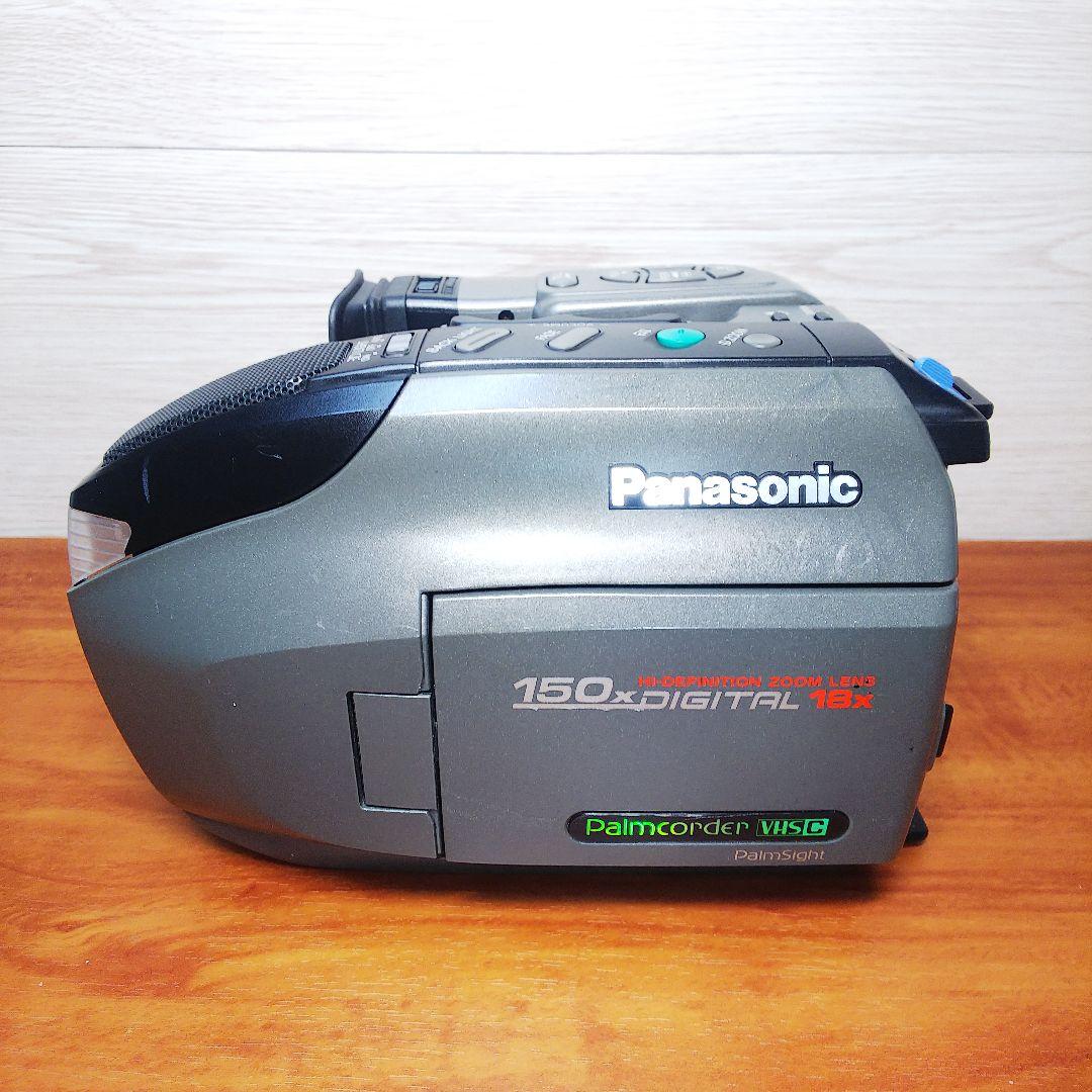 Panasonic VHS-C ビデオカメラ PV-L550D 希少動作品