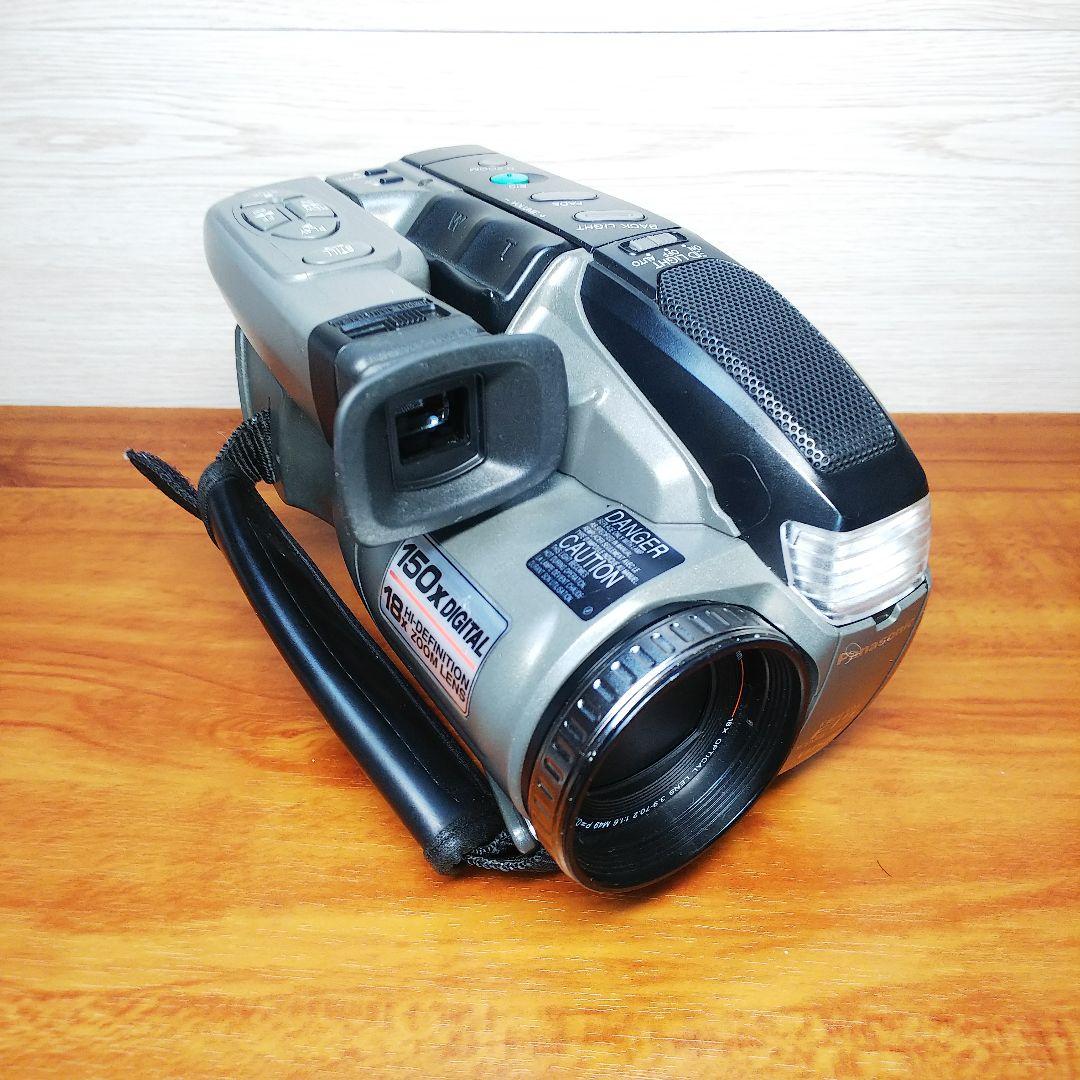 Panasonic VHS-C ビデオカメラ PV-L550D 希少動作品
