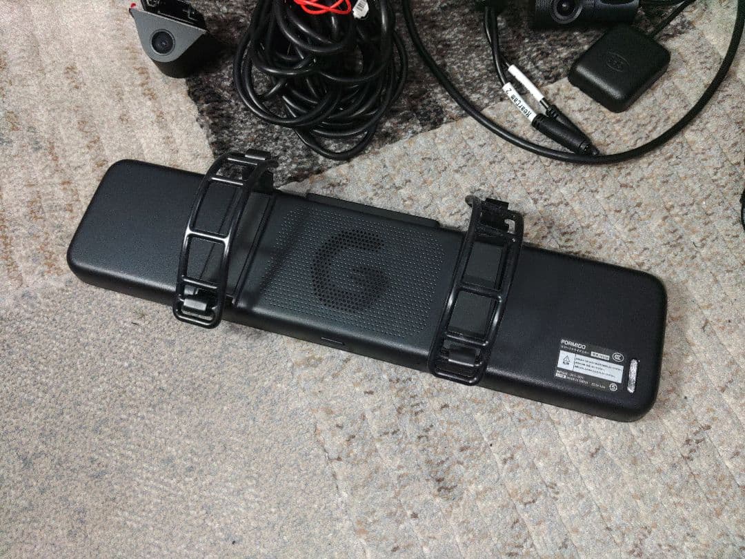 PORMIDO スマートドライブミラー PR998 ミラー型ドラレコ 前後カメラ