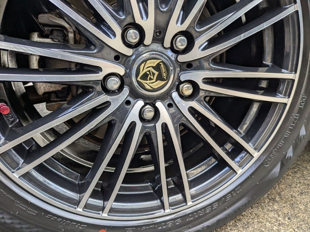 [美品] RiZLEY weds製 17インチ ホイールセット