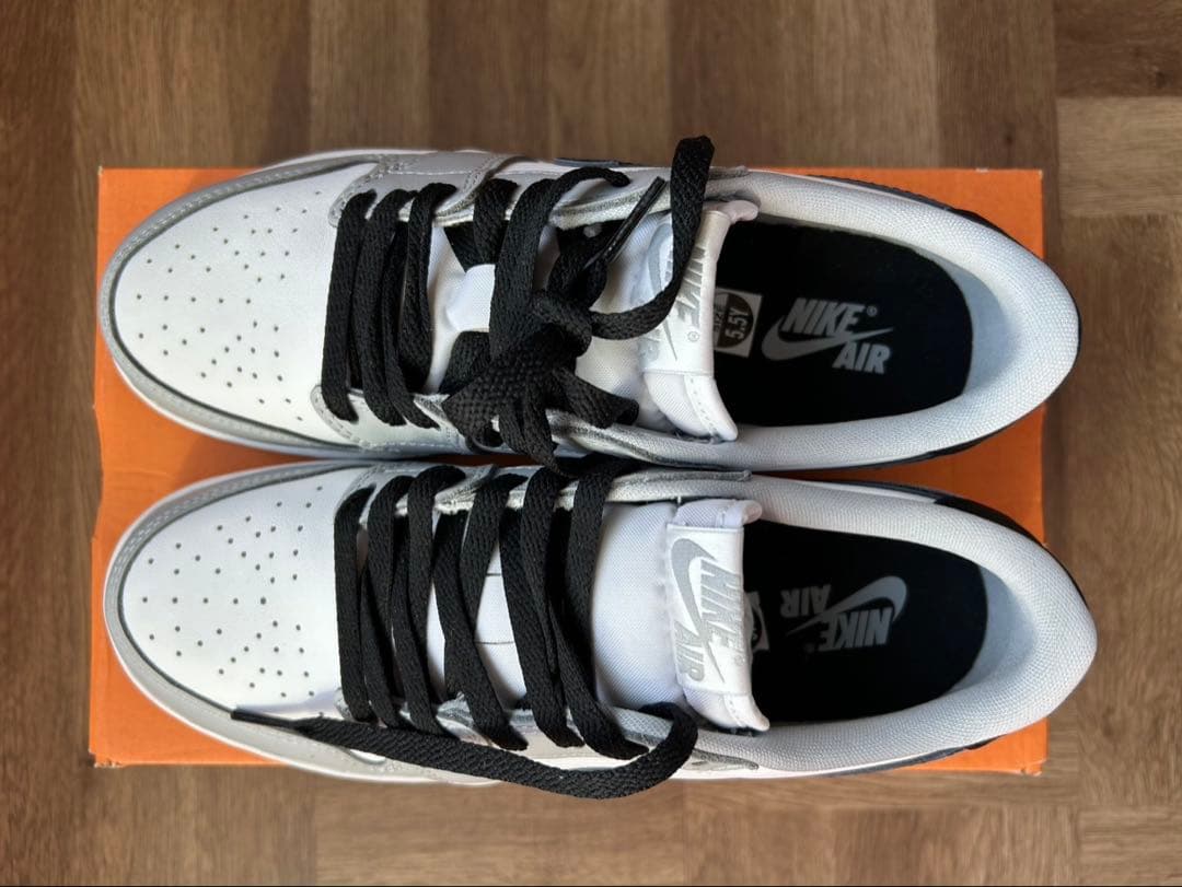 NIKE ナイキ　エア　ジョーダン1 LOW 24cm スニーカー　Jr.