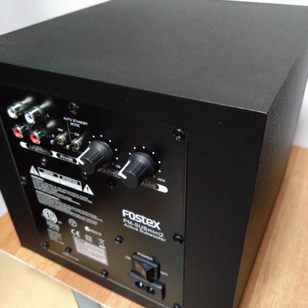 Fostex アクティブサブウーファー PM-SUBmini2