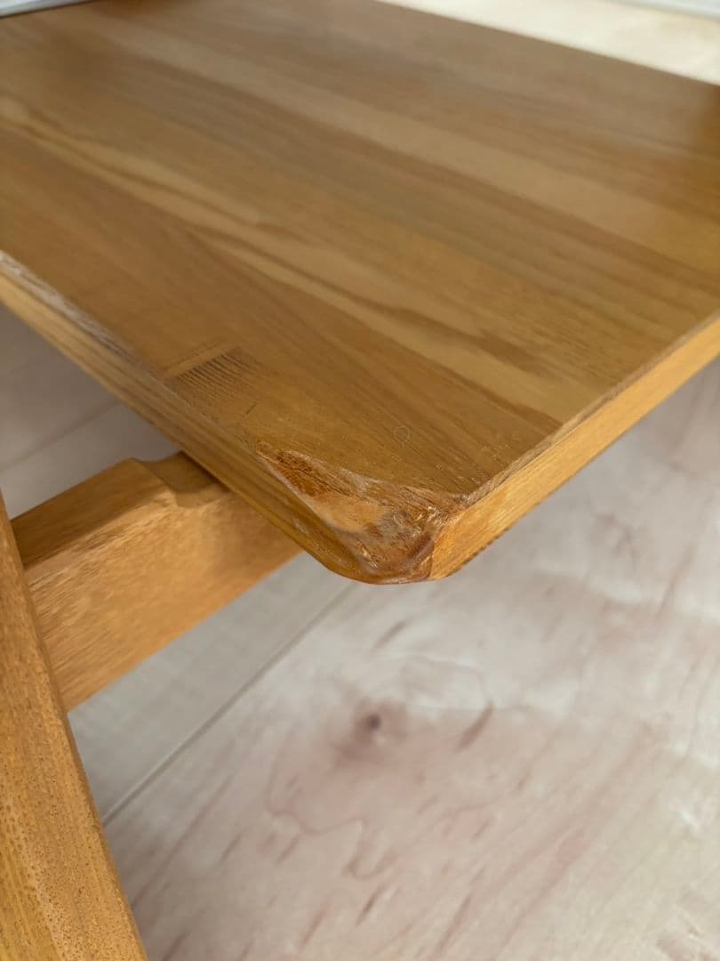 【広島手渡し可】ローテーブル 座卓 ナチュラル 天然木 一枚板