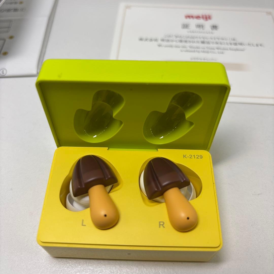 未使用　meiji きのこの山 ワイヤレスイヤホン