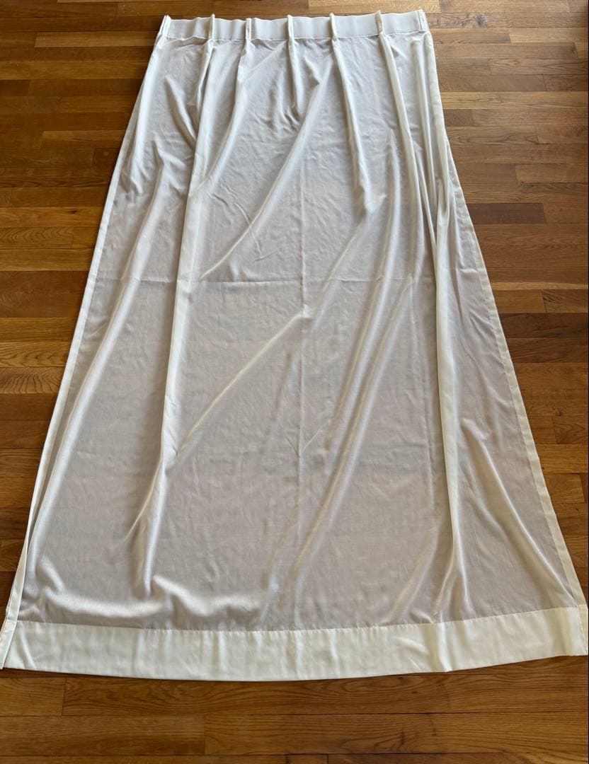 unico ECLE & ECLE LACE　オリーブ　オーダーカーテン