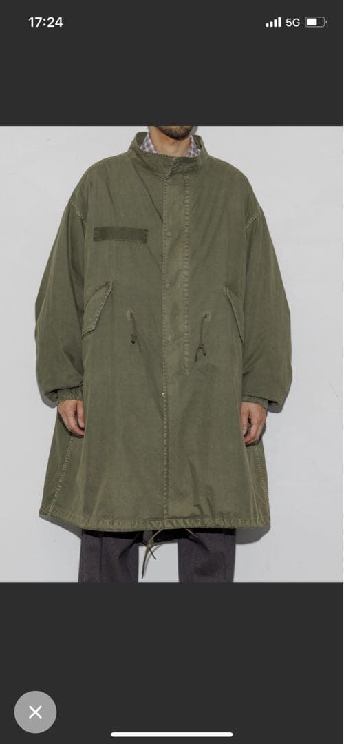 M65 LINER SET/モッズコート/ライナー セット 試着のみ