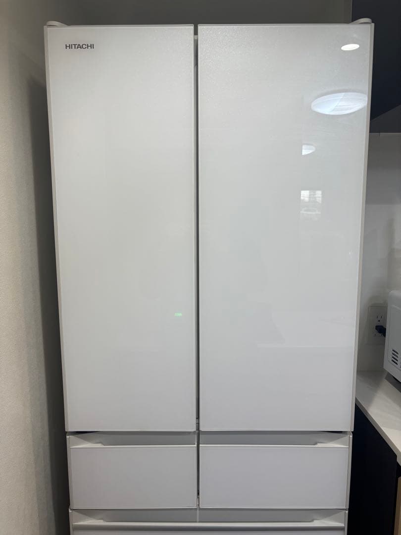 桜*ん様 【中古】日立冷蔵庫R-HW52N 520L 2021年製フレンチドア大