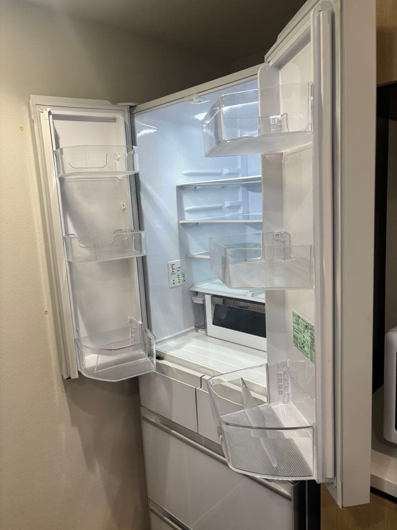 桜*ん様 【中古】日立冷蔵庫R-HW52N 520L 2021年製フレンチドア大