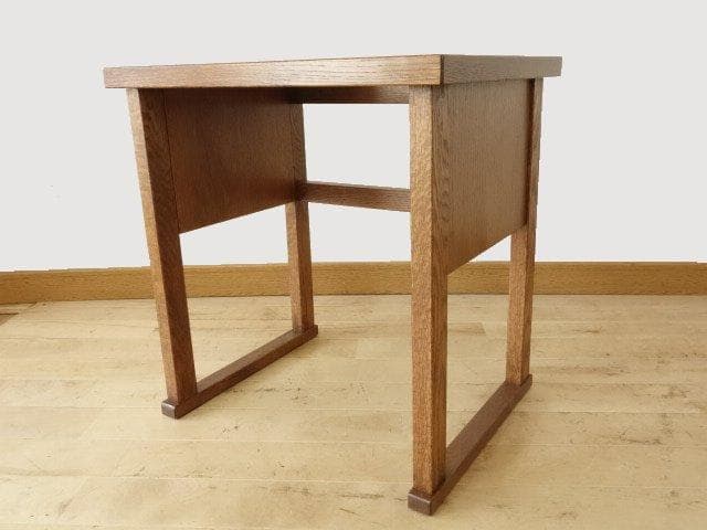 北海道手作り家具　ナラ（楢）材　マルチサイドテーブルUB　ミニデスク　Ｈ５２０