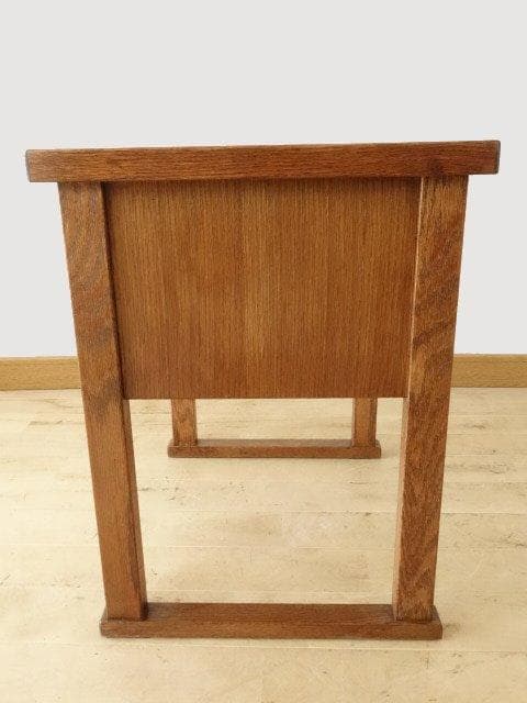 北海道手作り家具　ナラ（楢）材　マルチサイドテーブルUB　ミニデスク　Ｈ５２０