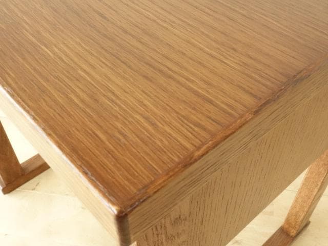 北海道手作り家具　ナラ（楢）材　マルチサイドテーブルUB　ミニデスク　Ｈ５２０