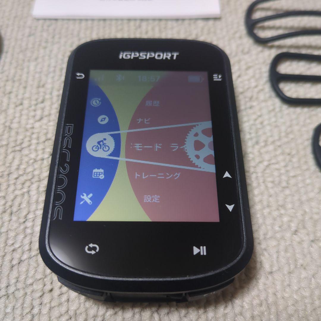 IGPSPORT BSC200S+CAD70 サイコン+ケイデンスセンサー