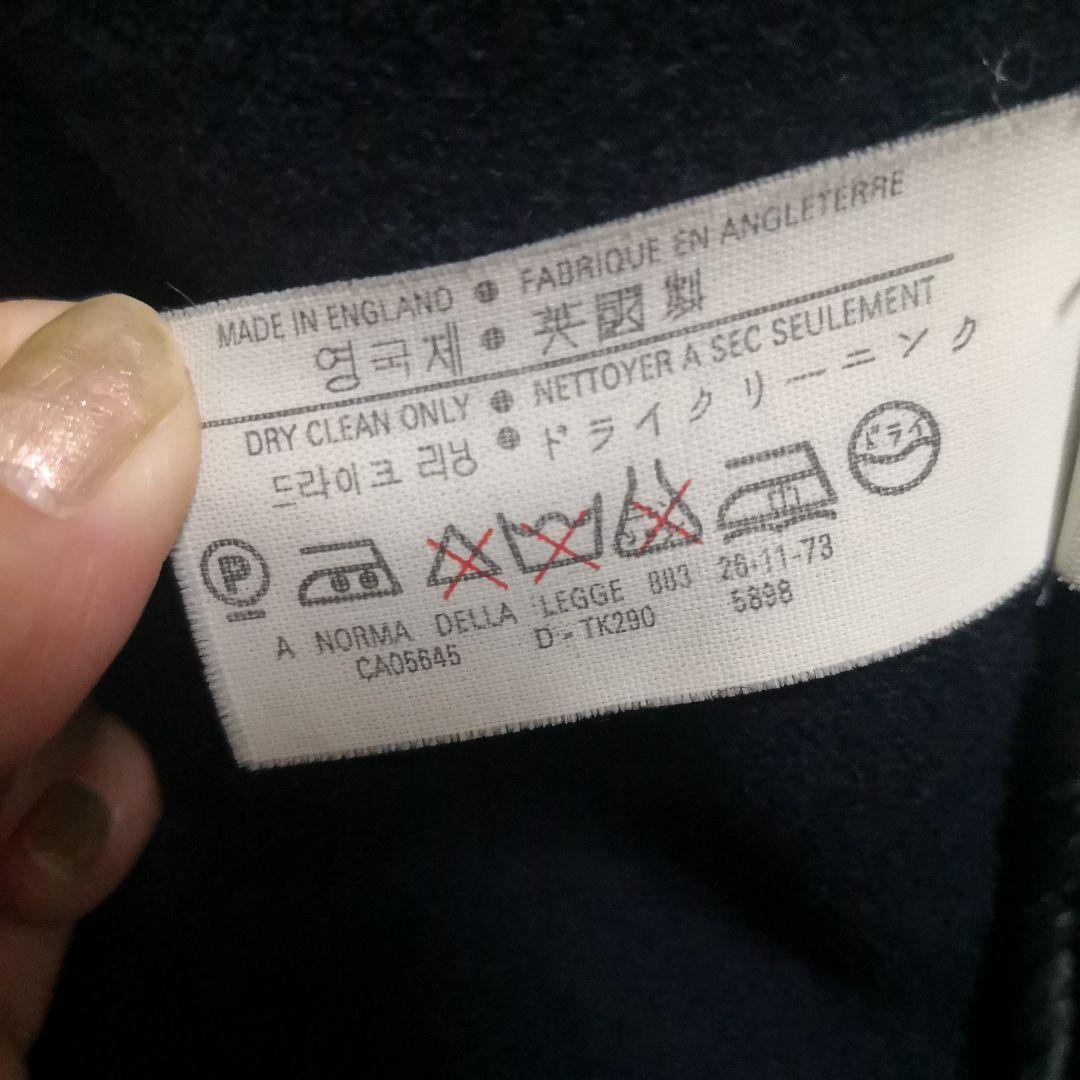 Gloverall ダッフルコート ヘリンボーン ネイビー