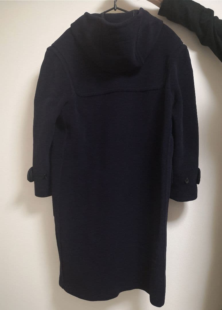 Gloverall ダッフルコート ヘリンボーン ネイビー