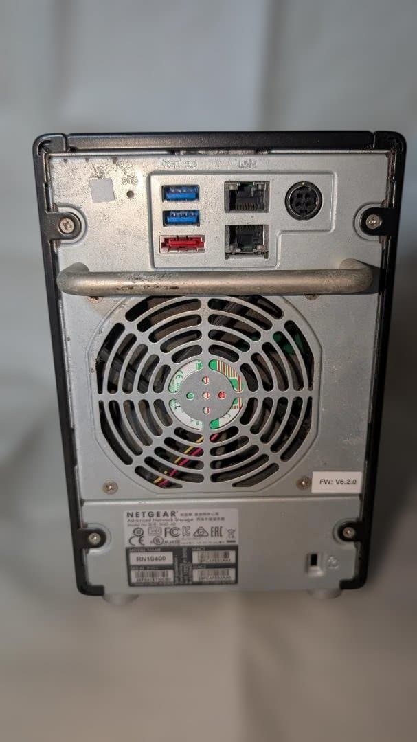 【NAS】NETGEAR ReadyNAS 102 12TB（3TB×4）