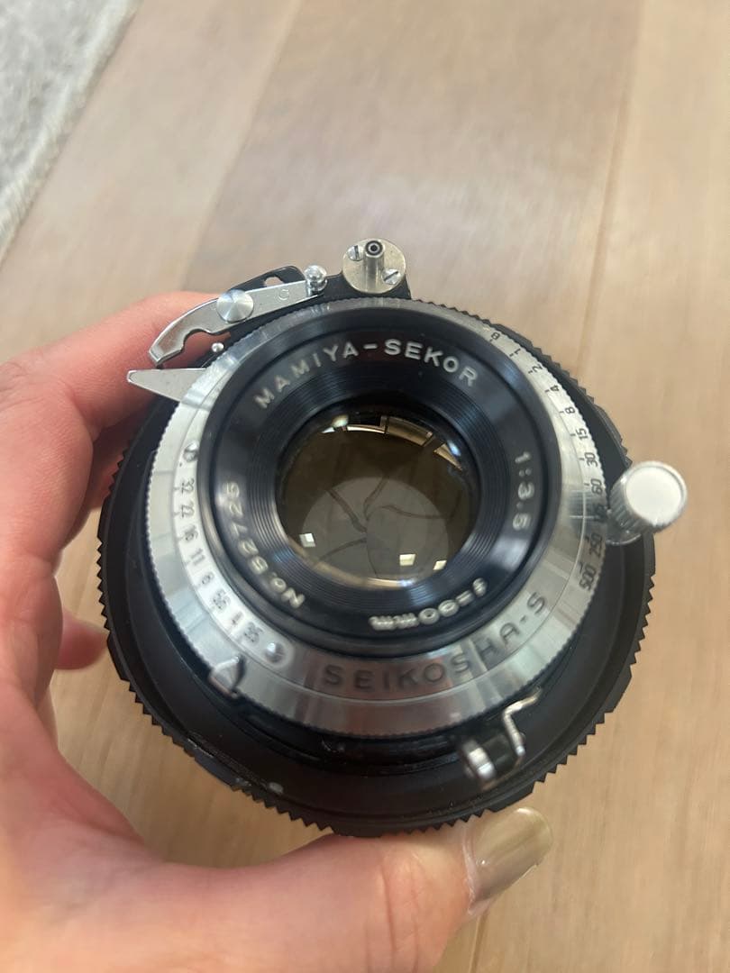 MAMIYA sekor 90mm f3.5 レンズ　super 23