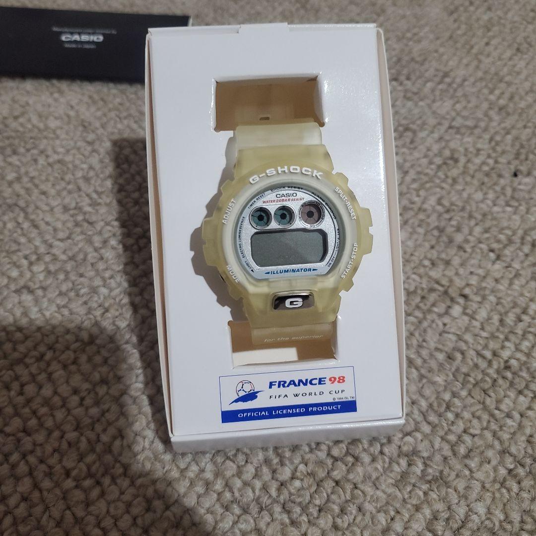 未使用 G-SHOCK DW-6900WF-7T 1998年 W杯