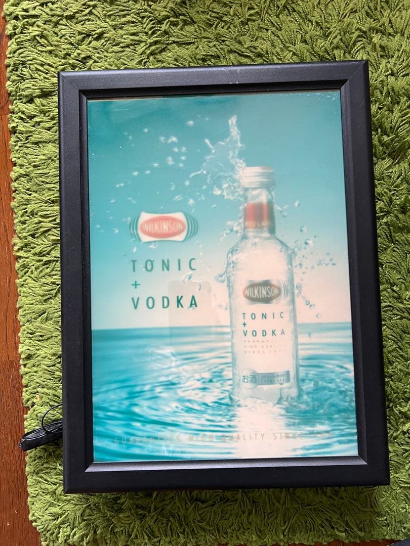 希少　ジャンク品　WILKINSONディスプレイ ネオンサイン