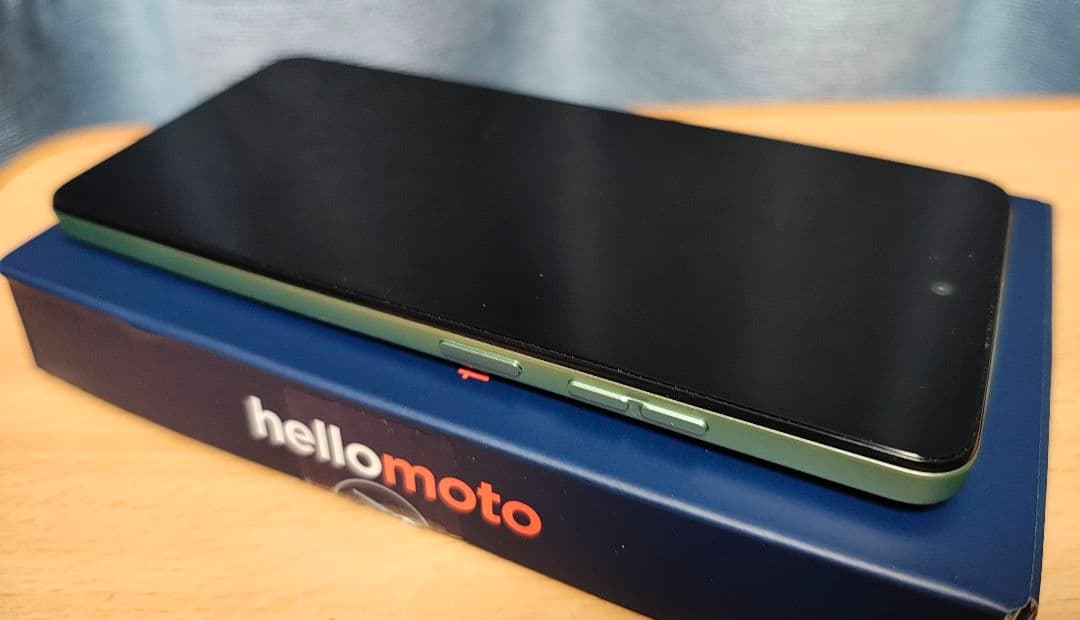 motorola moto G24 アイスグリーン