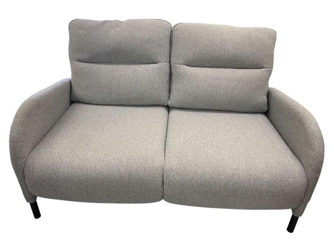 ★プロフ必読 カウチソファにもなるソファベッド 2人掛け (XL01 GY